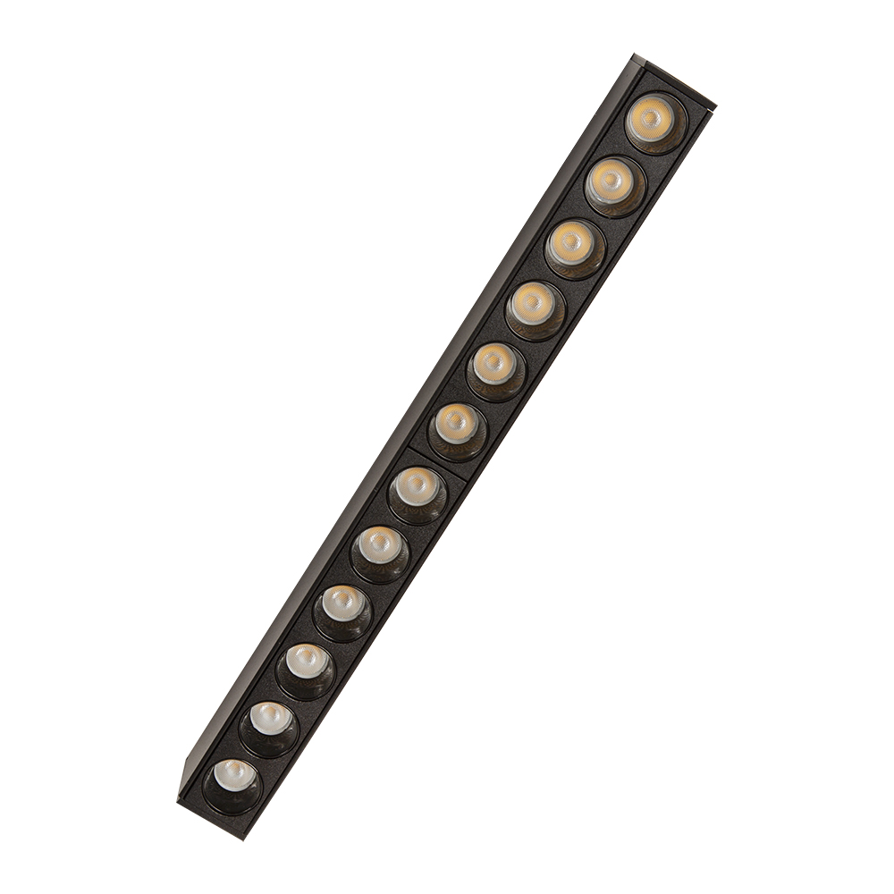 MG Magnetic 12W Track Spot Black (PR722)