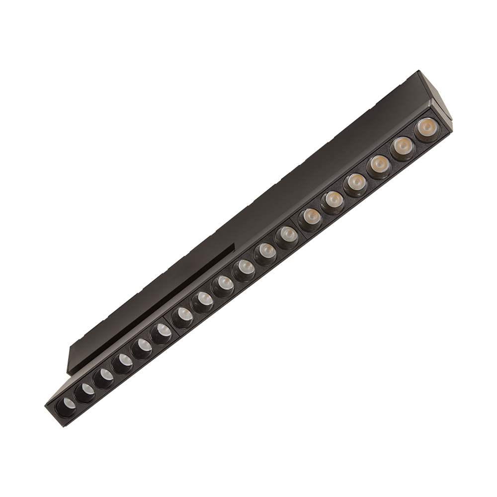 MG Magnetic 18W Adjustable Track Spot Black (PR725)