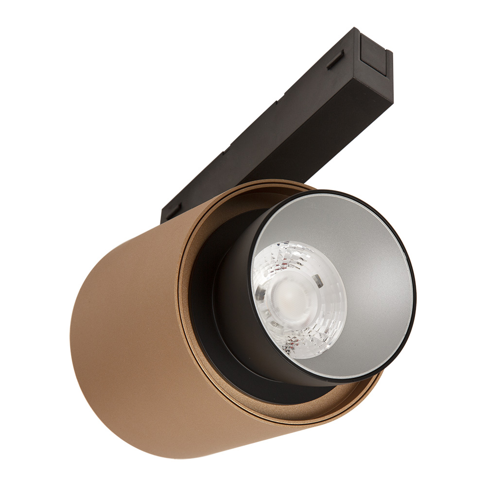 MG Magnetic 12W Adjustable Track Spot Gold (PR727)