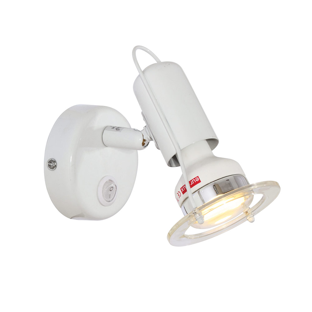 SPOT MINI DISC R50 WHT+SWITCH (S241W)