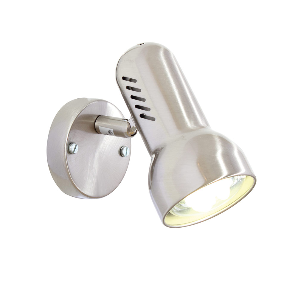 Spot turbo 1 light R63 satin chrome (S312)