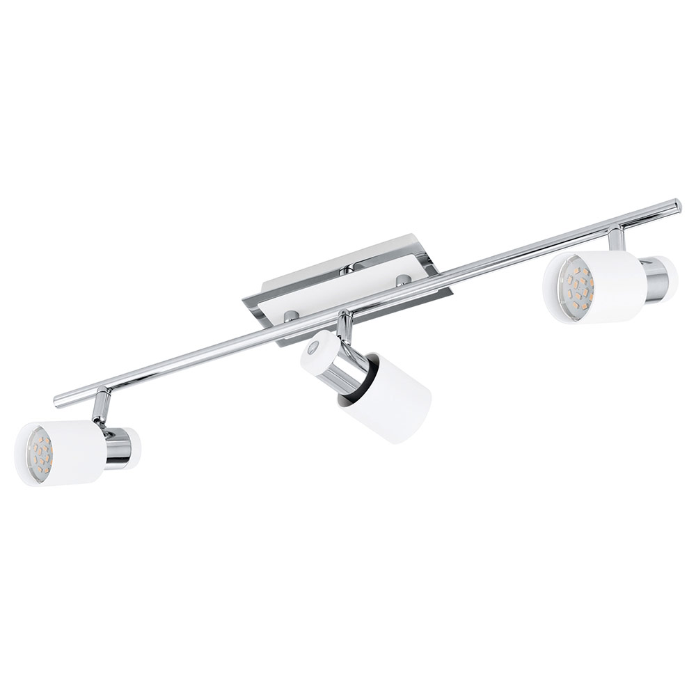 LED Davida 3LT Spot Bar - Chrome/White (S373)