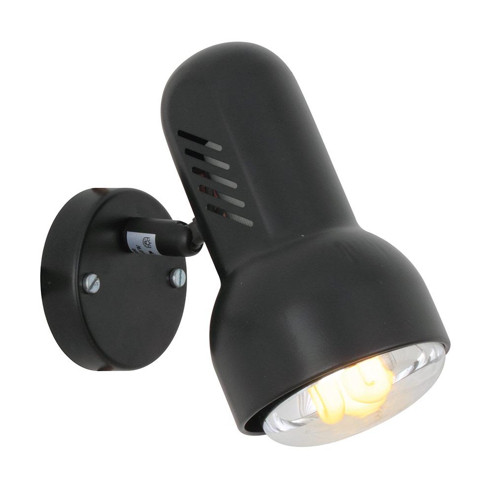 Spot turbo 1 light R80 black (S40B)