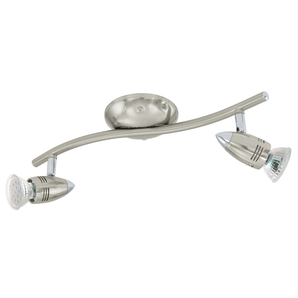 Magnum LED 2 lights bar satin chrome (S425)