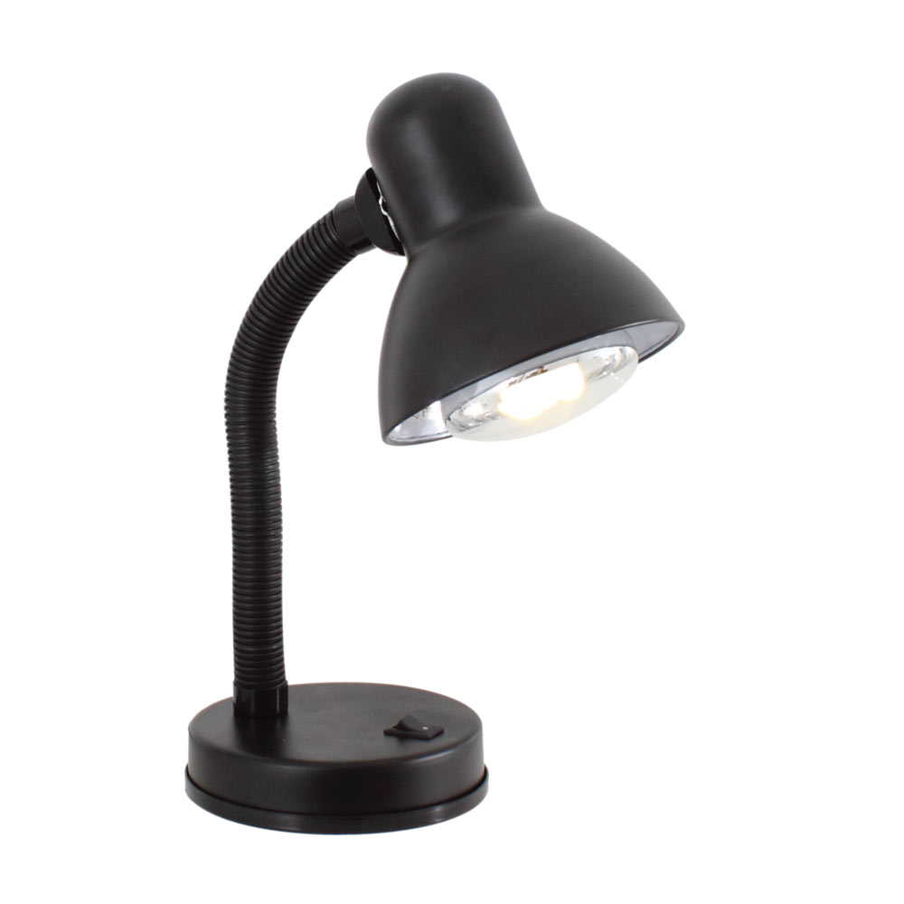 Student Desk Lamp Black - Desk lamp huge black, T23B. (T23)