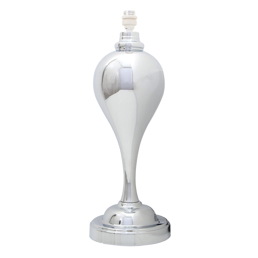 Moore Table Lamp with Chrome Base no shade (BC) (T337)