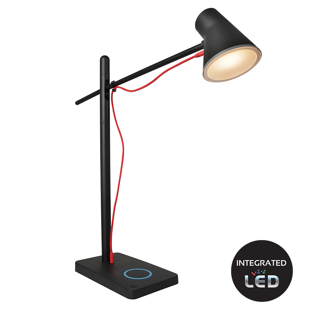 USB Empire Desk Lamp Black 5w (T511)