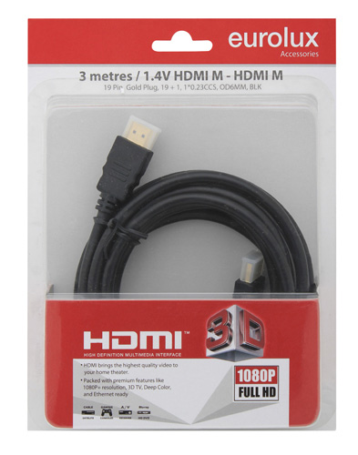 HDMI v1.4 Male to Male (TA10)