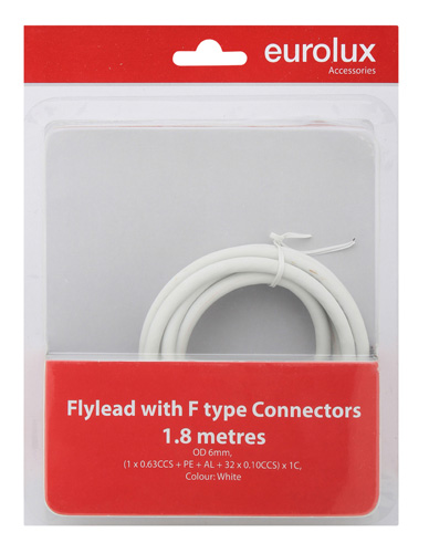 F-Type to F-Type Coaxial Flylead (TA33)