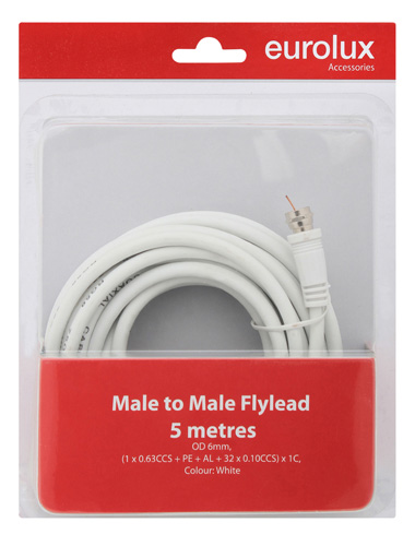 F-Type to F-Type Coaxial Flylead (TA35)