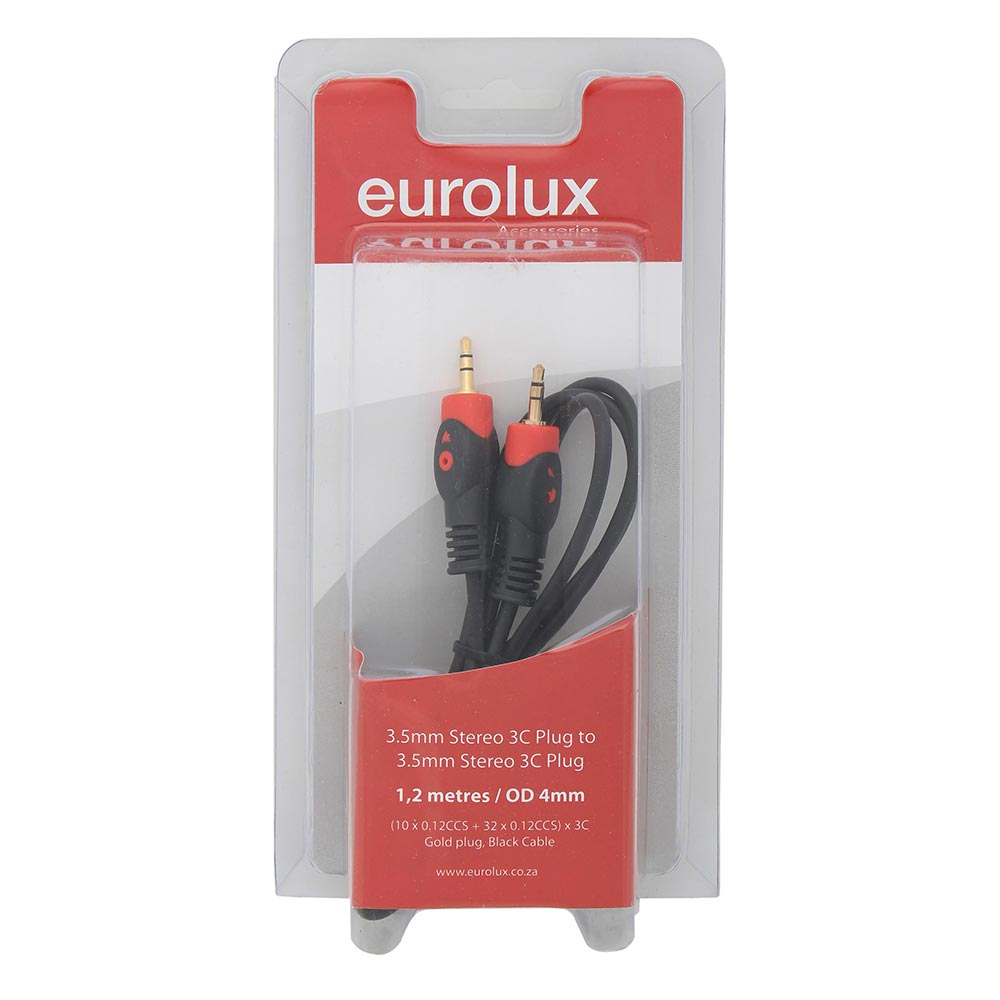 3.5mm Stereo 3C to 3.5mm Stereo 3C Plug (TA49)