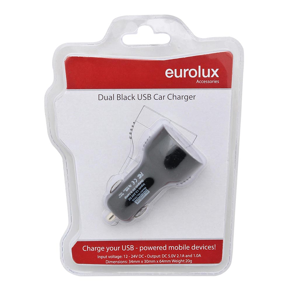 Dual USB Car Charger (TA56)