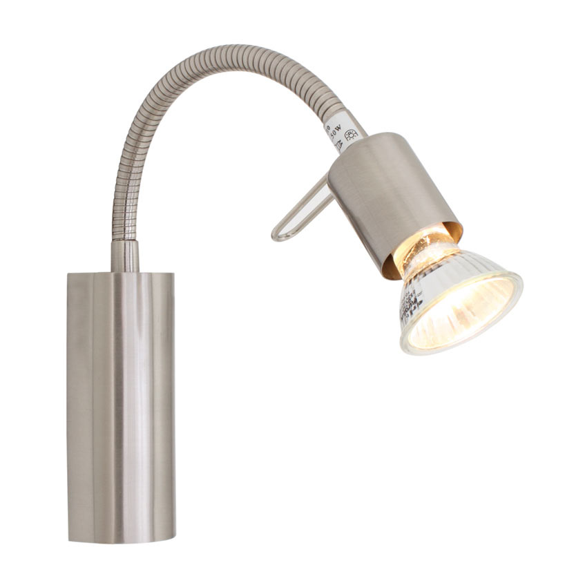 Speed Wall Light - SPEED WALL LAMP 1xGU10 SAT.CHROME, W109SC. (W109)