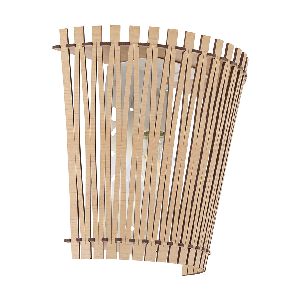 Sendero Wall Light Maple Wood (W114M)