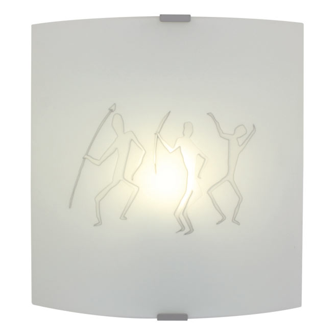 Large Opal Ethnic Wall Light - WALL LAMP LARGE ETHNIC OPAL, W153. (W153)