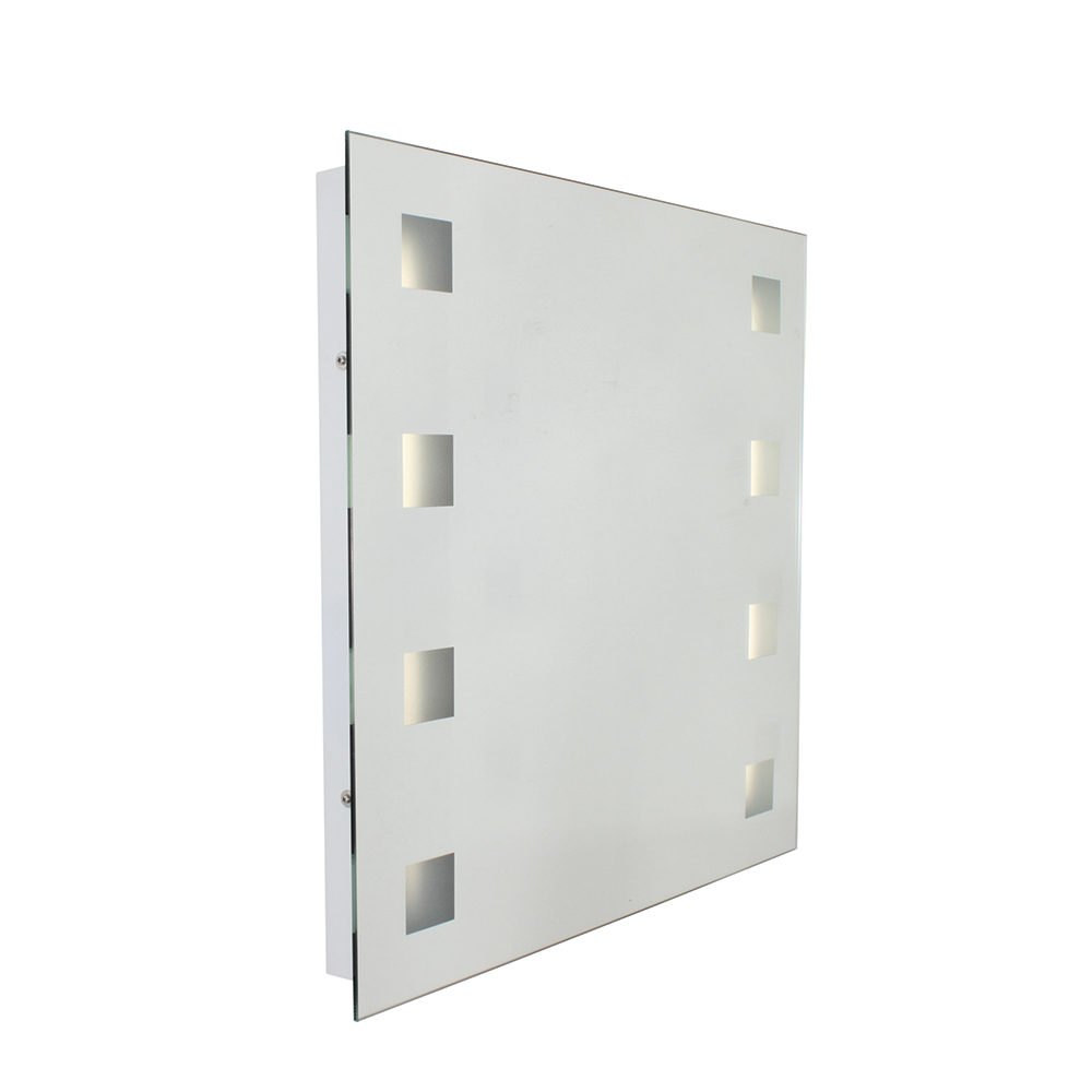 Square Mirror Light - MIRROR LIGHT SQUARE 600x600, W177. (W177)