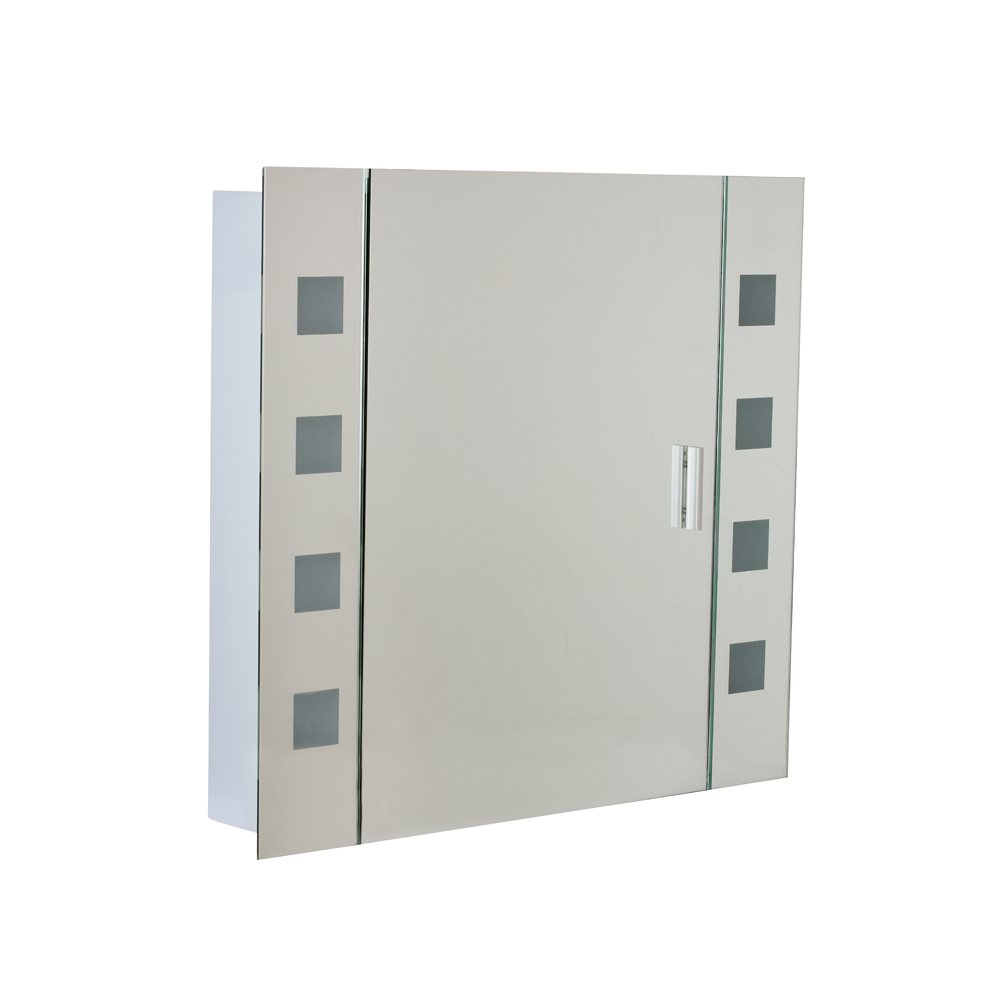 MIRROR LT/CABINET 8 SMALL SQUARES T8 15w 650 (W294)