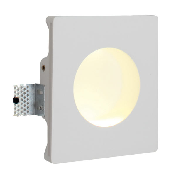 RECESS WALL LIGHT 16 X 18 X 5.5 cm (W386)