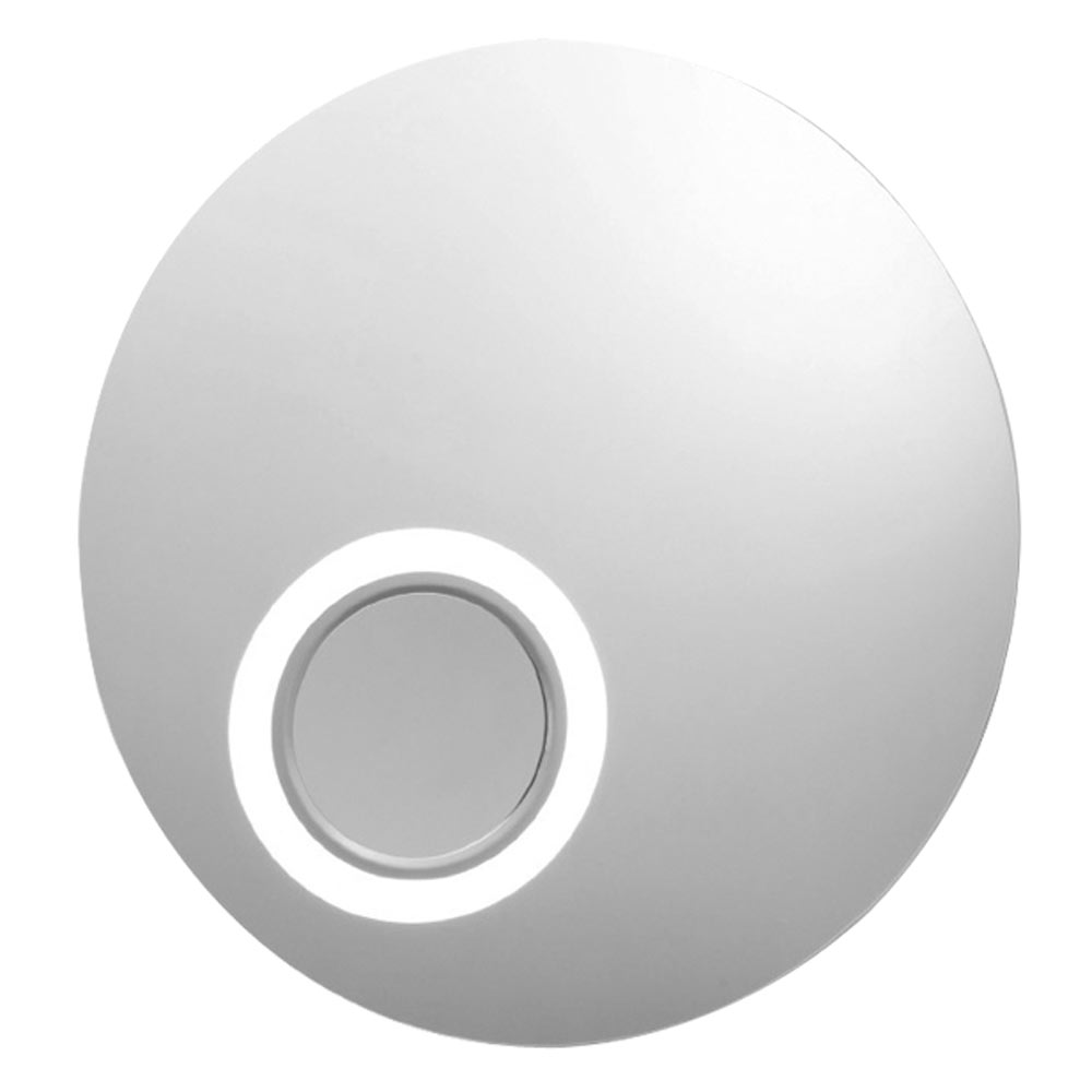 Bathroom Mirror Light Circular Frost Wall Mount Rocker Switch (W499)