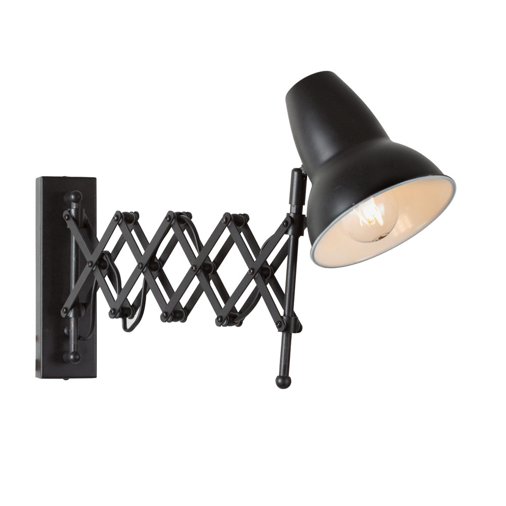 Cologne Wall Light Black Expandable (W567B)