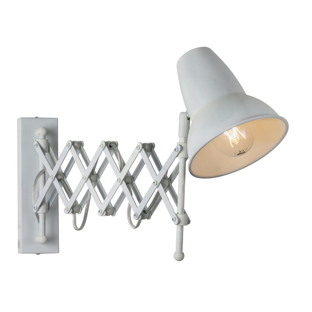 Cologne Wall Light White Expandable (W567W)