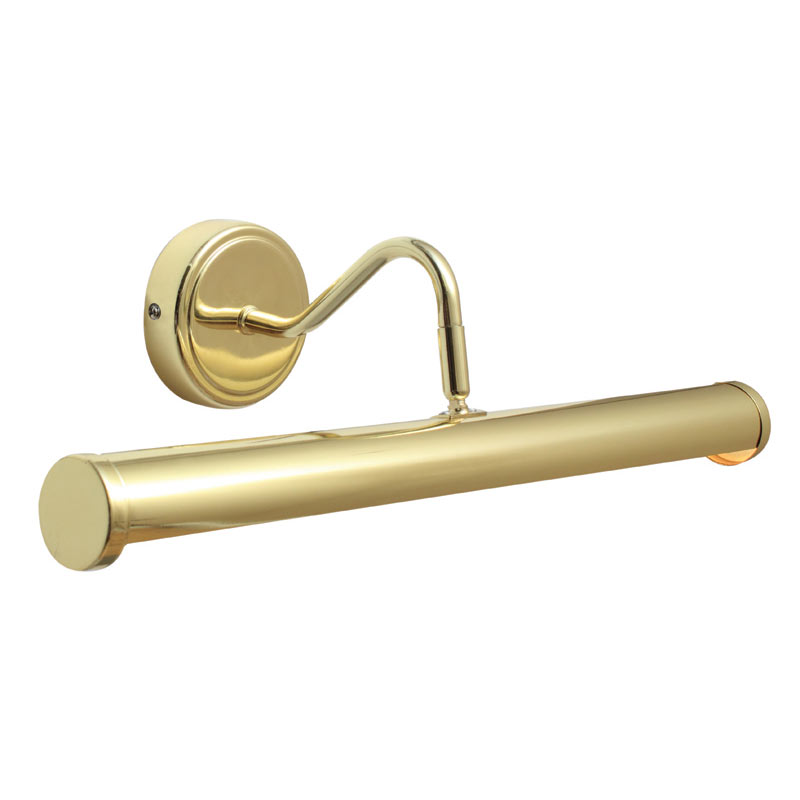 Picture Wall Light Polished Brass Excl. 2 x E14 40w Candle (W57)