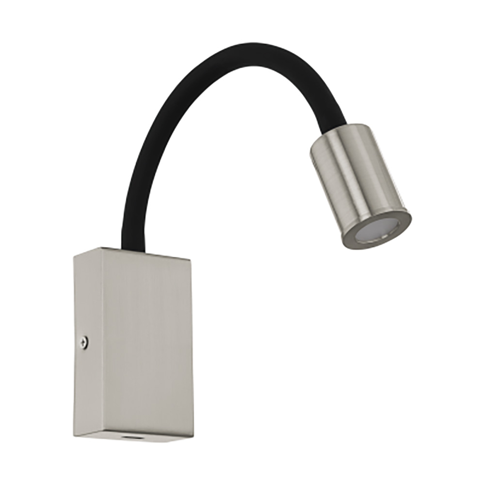 Tazzoli LED Wall USB S/Nickel/Black (W579)