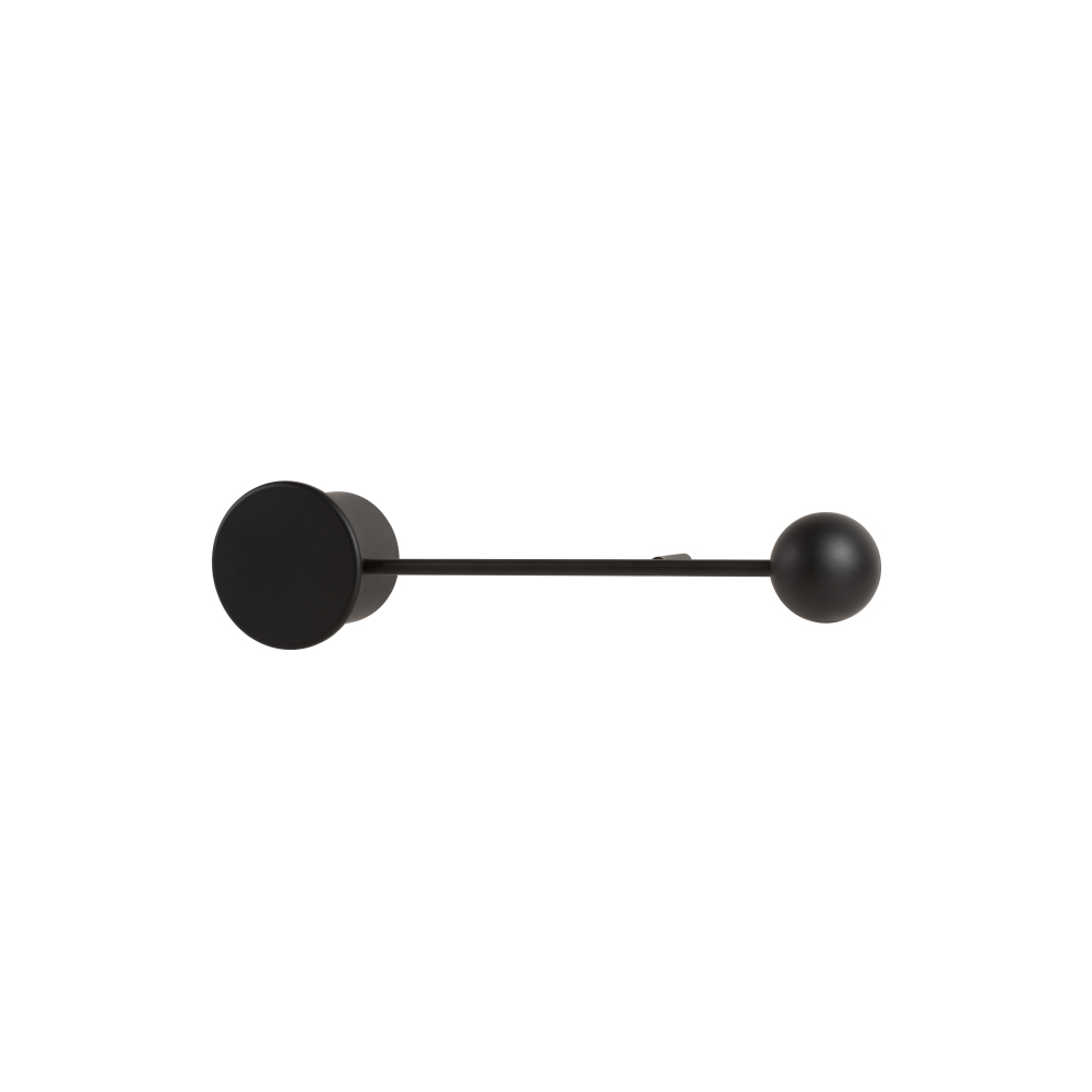 Wall Light Short LED Black 6W 3000K (W594)