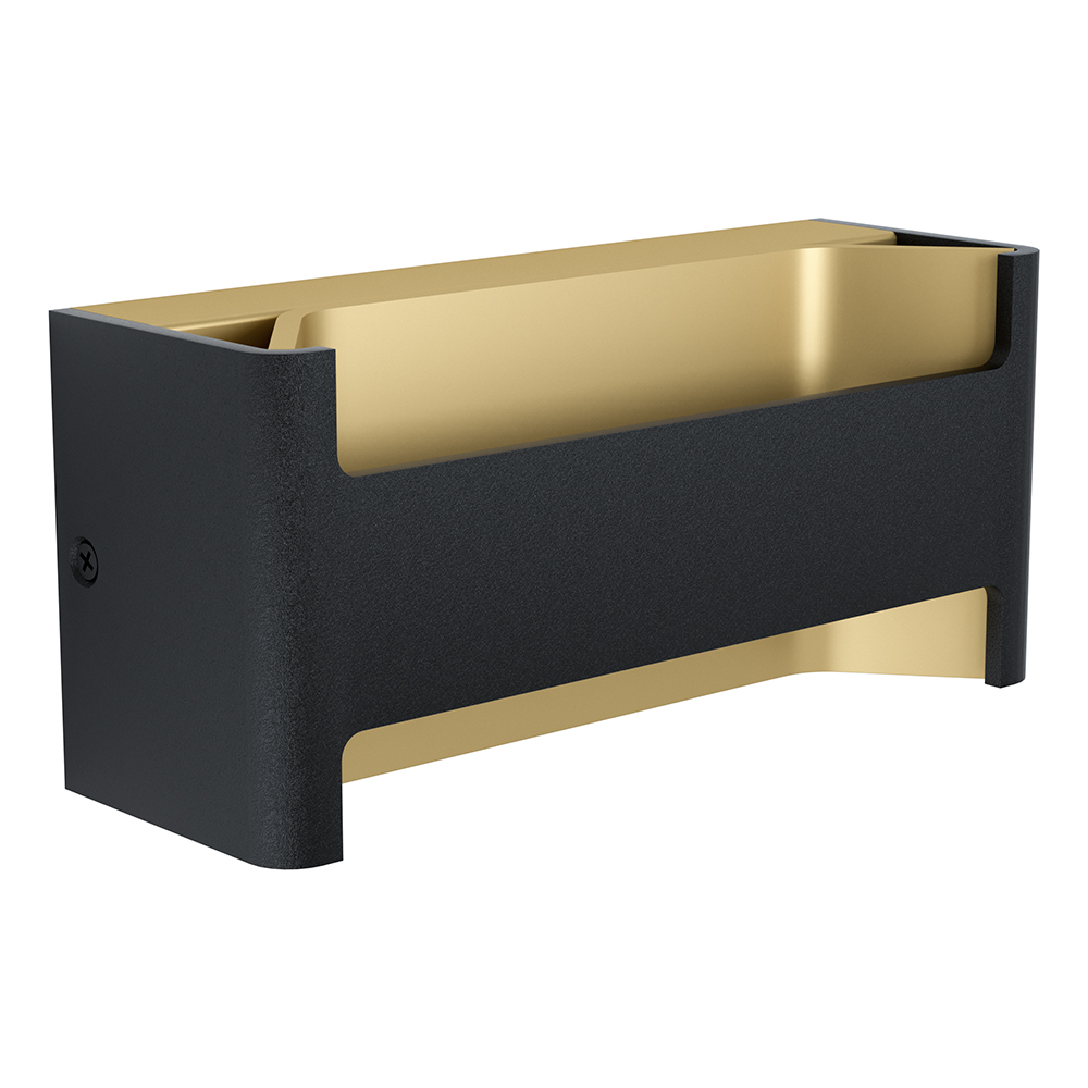 Feloniche LED Wall Light Black/Gold (W630BG)