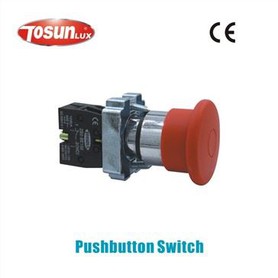 Push Pull Mushroom Pushbutton (PB2-BT42)
