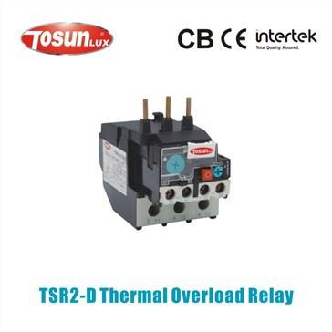 Protective Thermal Overload Relays Match Contactor (TSR2-D CB,CE,Intertek certificate)