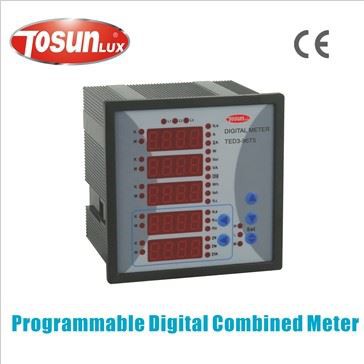 Programmable Digital Combined Panel Meter (TED3-96X5 / TED3-96T5 / TED3-96S5 / TED3-96D5)