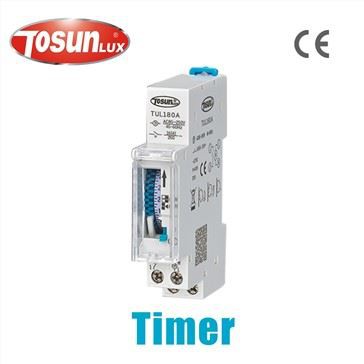 Timer（TUL180） (Contact capacity / Full timing rang / Contact resistance / Insulation resistance / Coil voltage)