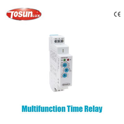Multifunction Time Relay (TRT6-M1/TRT6-M2 Indicated: LED Application: 10 functions, 10 time ranges, multi-voltage)