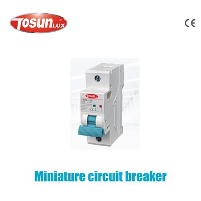 MCB miniature circuit breaker (TSB8-125 Breaking capacity: 10kA 15kA Rated current: 10A,16A,20A,25A,32A,40A,50A,63A,80A,100A,125A)