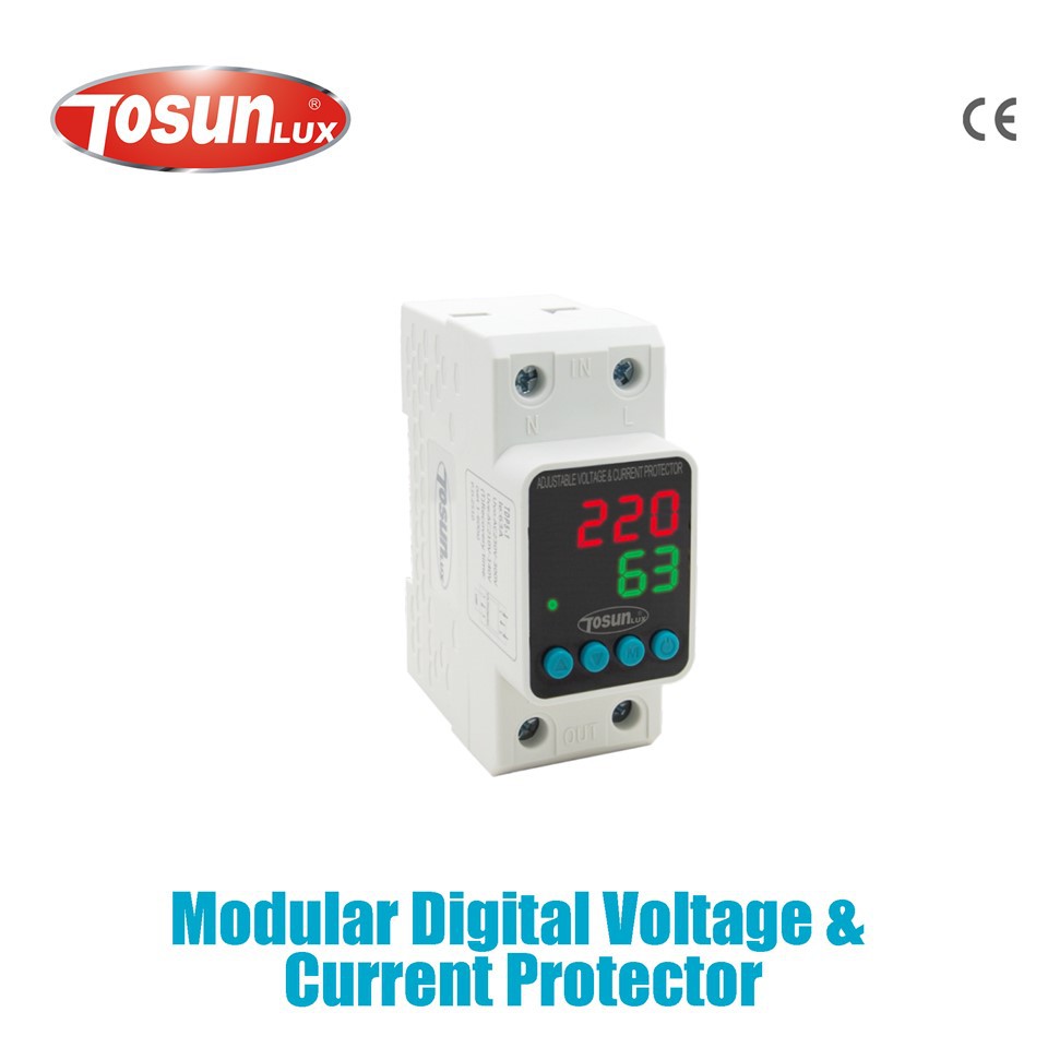 Under Voltage And Over Voltage Protector (TDP5-1 Rated Current: 40/63A Protection Degree: IP20)