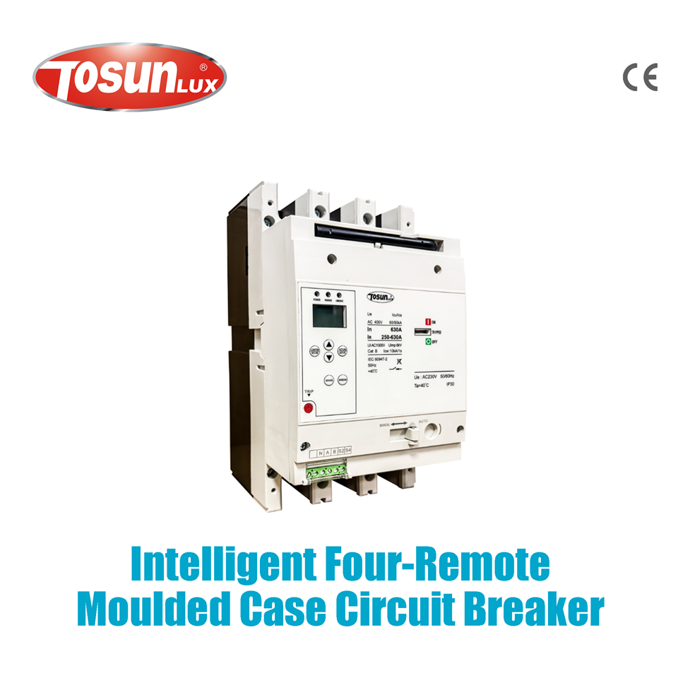 Intelligent Four-Remote Moulded Case Circuit Breaker (TSM6EY/TSM6RT Rated Current: 50A-1250A Number of Poles: 3/4P)