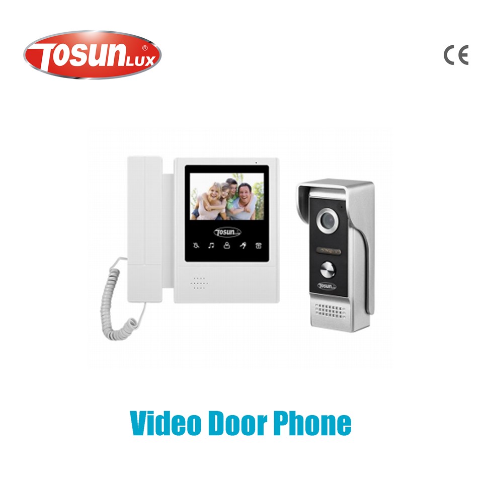 Video Door Phone (TS-168-M4 Working temperature: -35 ℃ ~ +55 ℃. Dimension(mm): 50x27x127, 185x30x195)