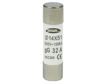 RO Cylindrical Fuse Link (GG / RO 14 / RO 14A / RO 14B / RO 15)
