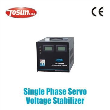 Single Phase Servo Voltage Stabilizer (L(mm) / SVC-500VA / SVC-1000/1500VA / SVC-2000VA / SVC-3000VA)