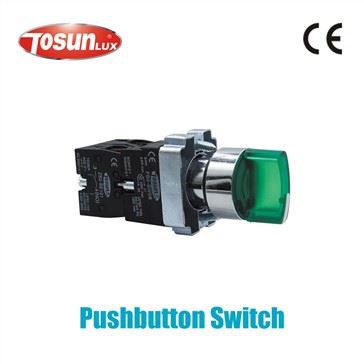 Pushbutton Selector Switch With Lamp (PB2-BK2365 / PB2-BK2565 / PB2-BK2665 / PB2-BK2765 / PB2-BK2465)