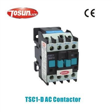 TSC1-D AC Contactor (Rated working current(A) / AC4 / AC3 capacity of phase 3 squirrel-cage motor AC3(KW) / 380/400V / 415V)