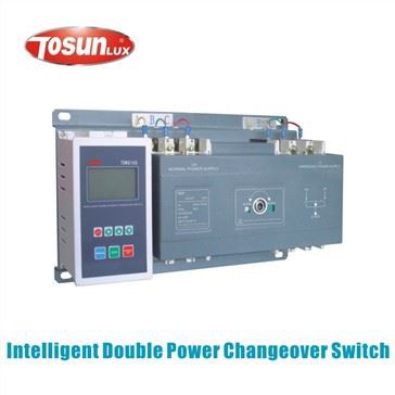 Inteligent Double Power Automatic Changeover Switch (TSMQ1-100 / TSMQ1-225 / TSMQ1-400 / TSMQ1-630 / TSMQ1-800)