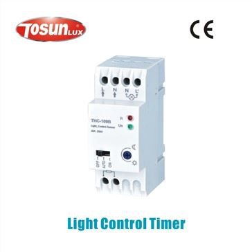 Modular Light Control Timer (Range voltage / Voltage range / Power consumption / Rated current / Mounting)
